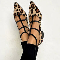 Colette | Bold Leopard Print Heels