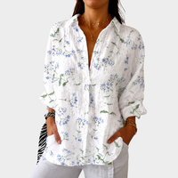 Georgina | Colorful Print Blouse for Everyday