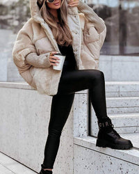 RAINA™ Oversized Hooded Puffer Jacket