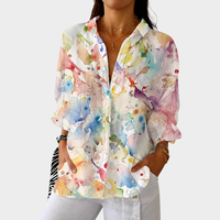Lavinia | Multicolor Print Blouse for Women
