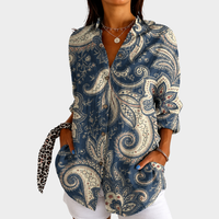 Selene | Multicolor Print Blouse for Women