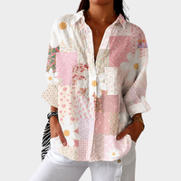 Lucienne | Colorful Print Blouse for Everyday