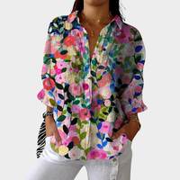 Priscilla | Vibrant Print Blouse for Women