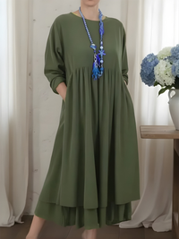 Valessa™ | Double Hem Midi Dress