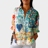 Yolanda | Vibrant Print Blouse for Women
