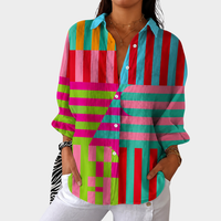 Kendra | Colorful Print Blouse for Women