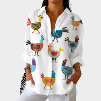 Bettina | Multicolor Print Blouse for Women