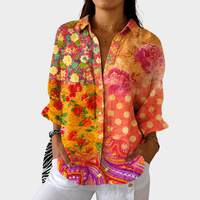 Quinn | Colorful Print Blouse for Everyday