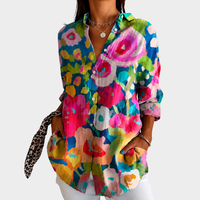 Rosalyn | Garden Glow Print Blouse