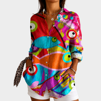 Anastasia | Lively Mosaic Print Blouse