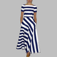 Elisa | Striped Dress