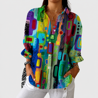 Katarina | Vibrant Print Blouse for Women