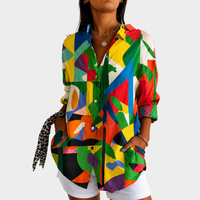 Cordelia | Color Splash Art Blouse