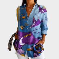 Ottoline | Ocean Dreams Print Blouse