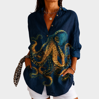 Blanche | Ocean Treasure Print Blouse