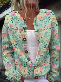 Foxfield | Women's Vintage Floral Cardigan