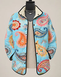 Cecilia | Fresh Aqua Paisley