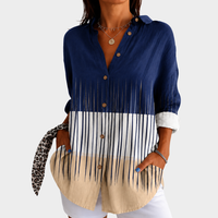 Celeste | Coastal Breeze Print Blouse