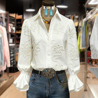 Iris Embroidered Blouse