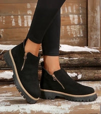 Heliviane™ - Comfortable ankle boots for women with wedge sole