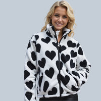 Louvelle™ | Reversible Heart Pattern Jacket