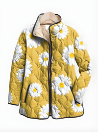 Margaret | Vintage Floral Quilted Jacket