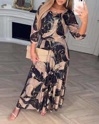 Celine | A-Line Maxi Dress