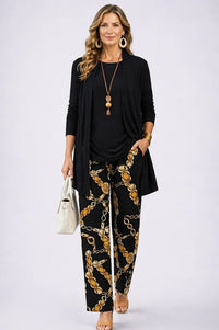 Joan™ | Three Piece Co-Ord Set - Black