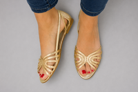 Eleonora | Golden Summer Shine Sandals
