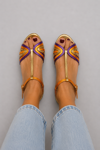 Viviana | Sandals in Mediterranean Tones