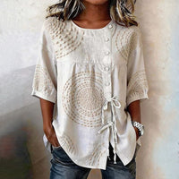 Clarea | Vintage Casual Blouse