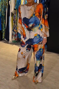 Emmarie Classy Printed Set | Women's Two-Piece Outfit
