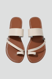 Women’s Adjustable Buckle Slip-On Sandals – Stylish & Versatile