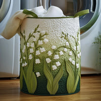 Lily of the Valley | Quilted Storage Basket