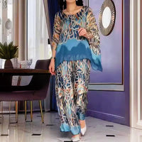 Lynette | Flowy Abstract Two-Piece Set