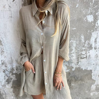Lyrie Relaxed Polo Set | Casual Two Piece Sets Women