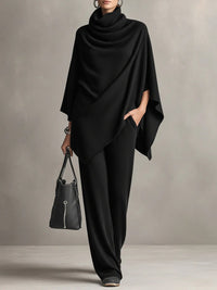 Seraphine™ | Elegant Drape Two-Piece Set