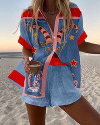 Marjorie Textured Summer Set