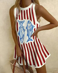 Pearl Textured Mini Dress