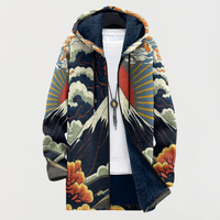 Amara | Sunrise Mountain Print Cardigan