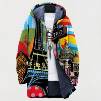 Solange | Urban Skyline Print Cardigan