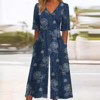 Reese | Elegant Wide-Leg Jumpsuit for Women