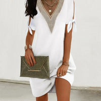 Feline | Cotton Blend Women Spring Dress