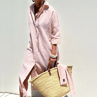 Amalfi | Relaxed Striped Shirt Dress