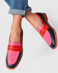 Amara | Elegant Multicolor Loafers
