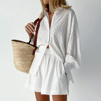 Women's Outfit | Elizabeth Breezy Shirt and Shorts Set
