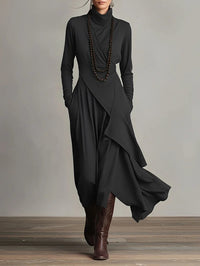 Patrizia | Asymmetrical Maxi Tunic Dress