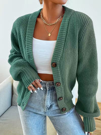 Ashbury™| Cozy Knit Button Cardigan