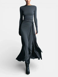 Naima ❘ Maxi dress with side knot