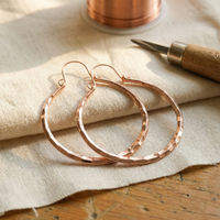 Copper Willow Earrings